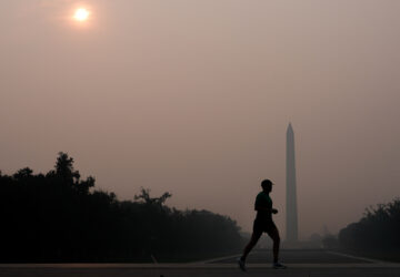 Climate Wildfires Smoke Washington