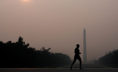 Climate Wildfires Smoke Washington