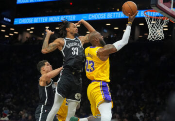 Lakers Nets Basketball