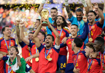 APTOPIX Argentina Spain WCup Soccer