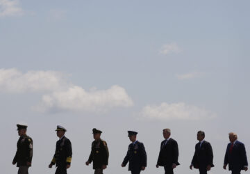 APTOPIX Trump Dignified Transfer
