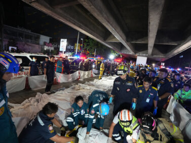 APTOPIX Thailand Fire