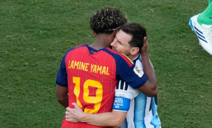 APTOPIX Argentina Spain WCup Soccer
