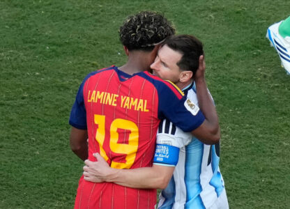 APTOPIX Argentina Spain WCup Soccer