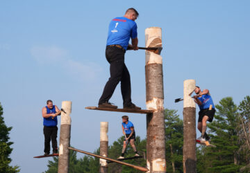 APTOPIX Lumberjack World Championships