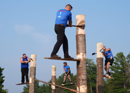 APTOPIX Lumberjack World Championships