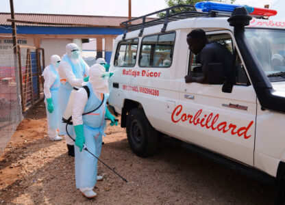APTOPIX Congo Ebola