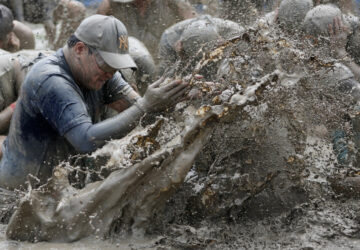APTOPIX South Korea Mud Festival