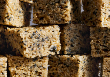 Voracious – Black Sesame Krispie Treats