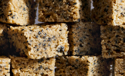 Voracious – Black Sesame Krispie Treats