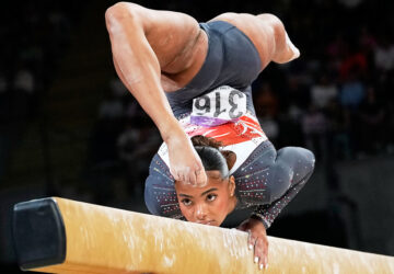APTOPIX Britain Commonwealth Games Gymnastics