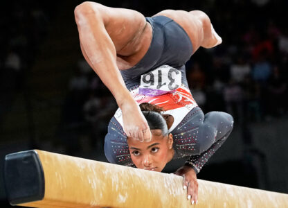 APTOPIX Britain Commonwealth Games Gymnastics