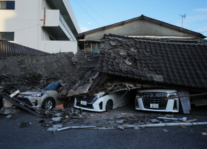 APTOPIX Japan Earthquake
