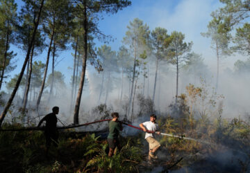 APTOPIX France Wildfires