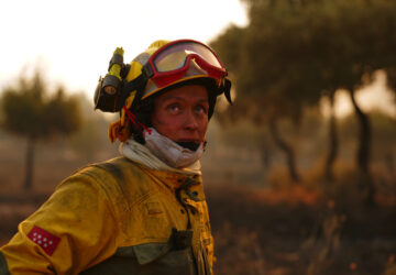 APTOPIX Spain Wildfires