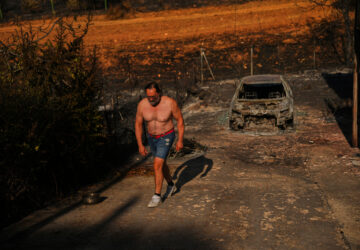 APTOPIX Spain Wildfires