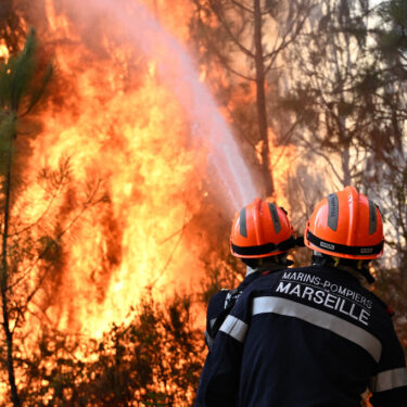 APTOPIX France Wildfires