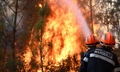 APTOPIX France Wildfires