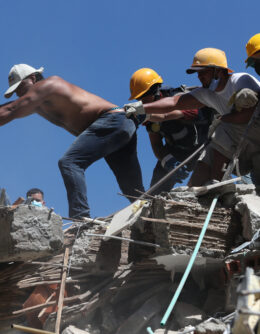 APTOPIX Colombia Earthquake