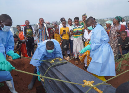 APTOPIX Congo Ebola