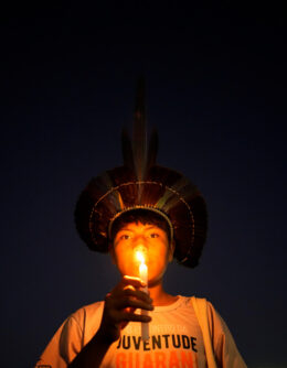 APTOPIX Brazil Indigenous Protest