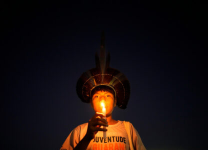 APTOPIX Brazil Indigenous Protest
