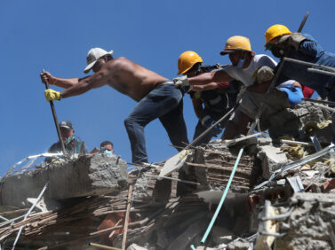 APTOPIX Colombia Earthquake