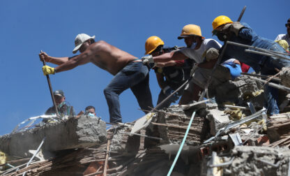 APTOPIX Colombia Earthquake