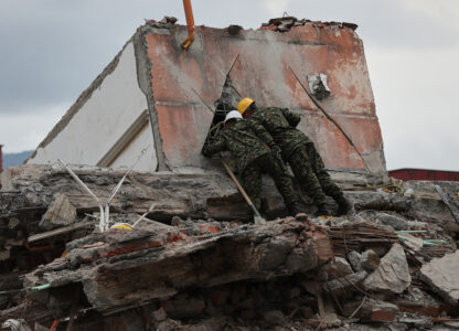 APTOPIX Colombia Earthquake
