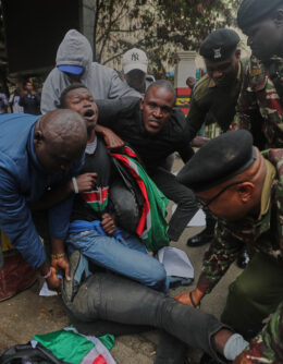 APTOPIX Kenya Protest