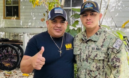 USS Lincoln Soldier Father Arrested