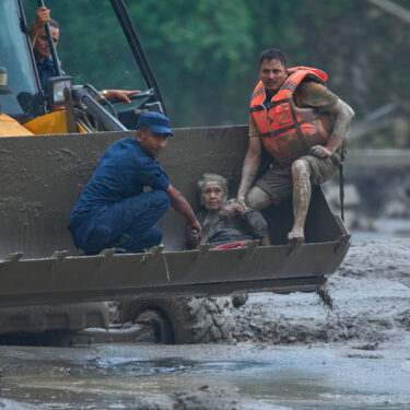APTOPIX Nepal Flash Floods