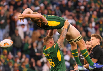 APTOPIX South Africa New Zealand Rugby