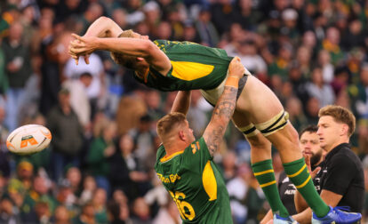 APTOPIX South Africa New Zealand Rugby