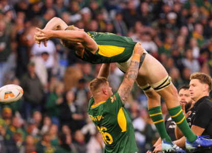 APTOPIX South Africa New Zealand Rugby