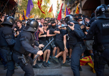 APTOPIX Spain Protest