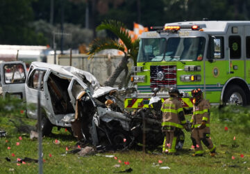 APTOPIX Amazon Plane Overruns Runway