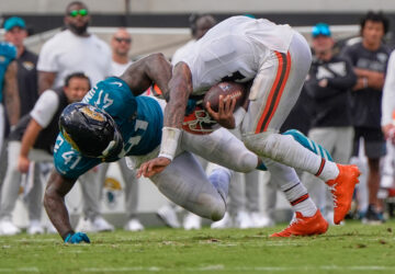 APTOPIX Browns Jaguars Football