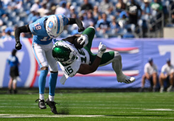 APTOPIX Jets Titans Football