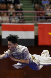 APTOPIX Asian Games Opening Wushu