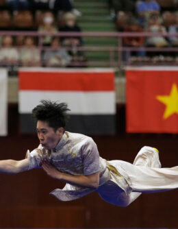 APTOPIX Asian Games Opening Wushu