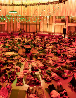 APTOPIX Belgium Lie Down Concert