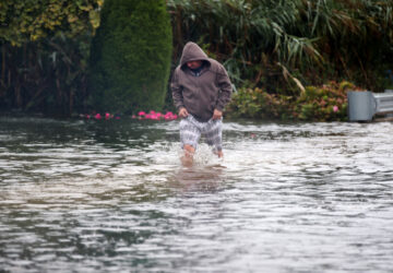 US New Jersey Extreme Weather Nor’easter