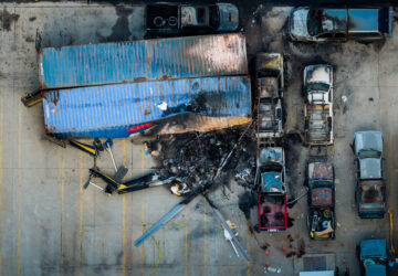 APTOPIX Helicopter Crash Los Angeles