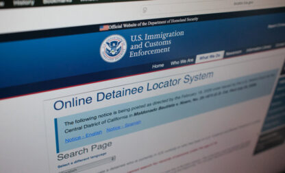Immigration ICE Finding Detainees