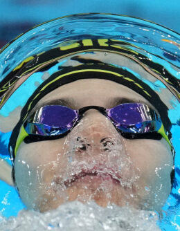 APTOPIX Asian Games Swimming