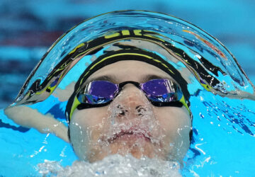 APTOPIX Asian Games Swimming