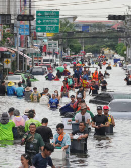 APTOPIX Thailand Extreme Weather Floods