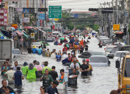 APTOPIX Thailand Extreme Weather Floods