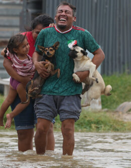 APTOPIX Mexico Extreme Weather Polo